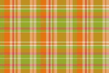 Warm, textured plaid pattern in earthy green and orange tones, perfect for backgrounds, textiles, or vintageinspired design projects. Versatile and stylish.