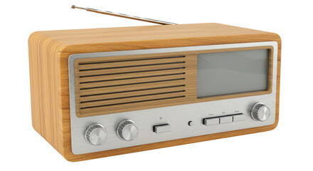 Obraz premium Isolated Radio