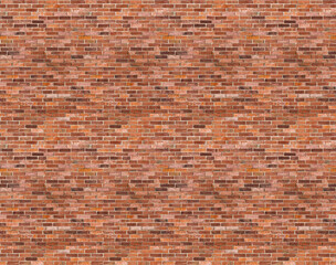 Fototapeta premium Brick Wall Background – seamless pattern backdrop