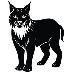 Naklejka premium lynx vector