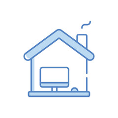 Home Office Vector icon