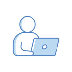 Comfortable  Working Vector icon