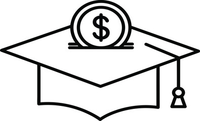 Education savings plan college fund investment for future financial aid and student loan concept


