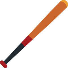 baseball bat isolated on white