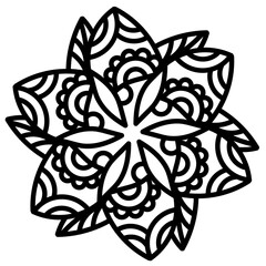 abstract floral ornament