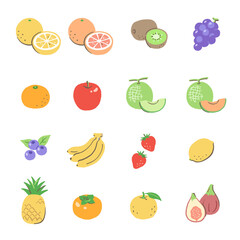 fruits set