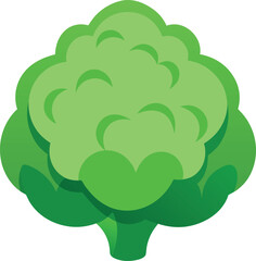green tree vector illustration