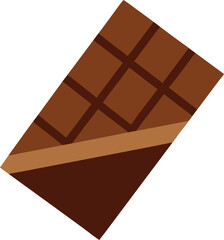 chocolate bar vector illustration