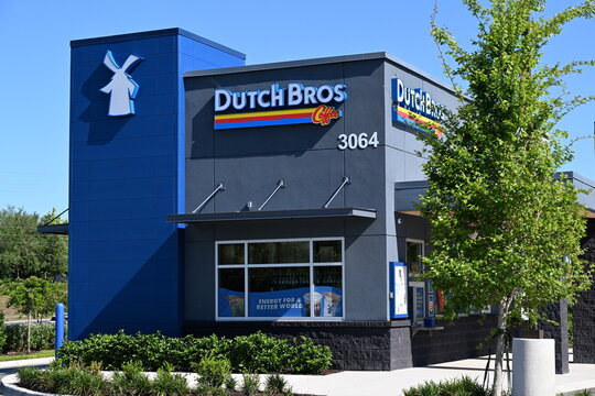Dutch Bros Coffee stand alone store in Clermont, Florda