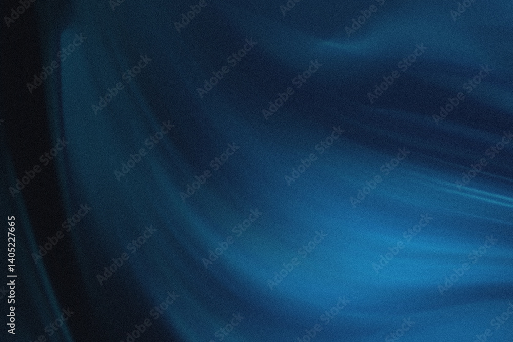 Poster abstract blue and dark gradient background with blurred textures creating a dreamy and ethereal effe