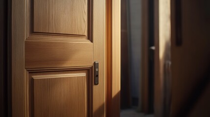 Carpenter creating custom wooden doors. Featuring carpentry and door making