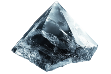 A glacial ice pyramid a stunning crystalline structure showcases intricate textures and translucent beauty against a