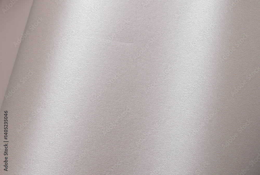 Poster paper background with satin pearlescent texture. glossy smooth surface, soft champagne and pale gold
