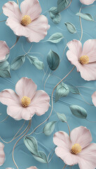 Beautiful Spring Flower Blossom in Various Colors - Pink, White, Purple, Yellow, Red, and Blue - Closeup of Nature's Beauty in Bloom, Isolated Floral Plant in Garden