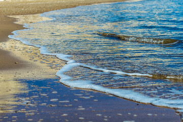 Tranquil Coastal Beauty with Gentle Waves