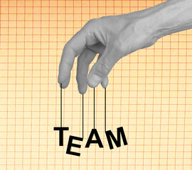 leading team, symbolizing leadership and management. Employer, CEO, and entrepreneur guiding staff in a corporate environment. Strong communication, connection, and motivation for success. Isolated