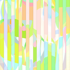 light pastel freeform mixed emboss stripe design elements wallpaper. playful collage background . retro- futuristic style . 