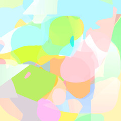 light pastel abstract background. playful elements pattern . 