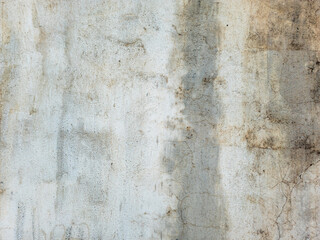 Stained white concrete wall texture,