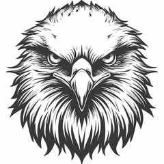 Wild Eagle Hawk American symbol Vector, Patriotic Eagle American 