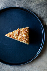 delicious sweet food flour products, the work of a professional bakery.
