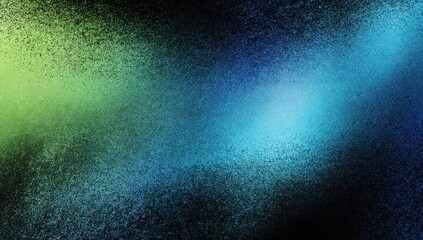 Obraz premium Abstract Gradient Background of Green and Blue with Speckles