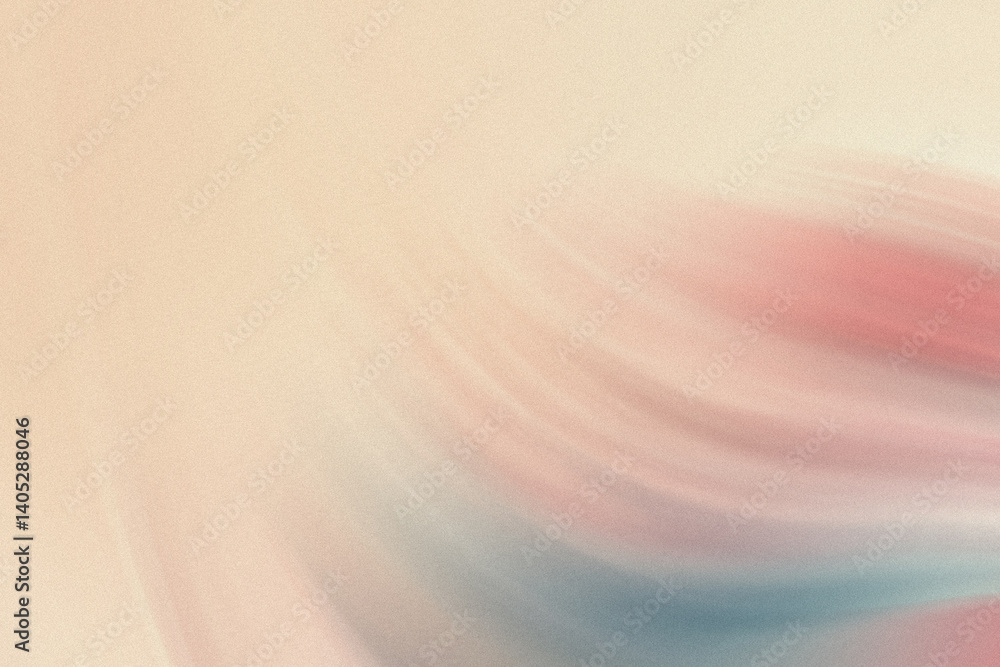 Poster a soft abstract background with blended colors of beige pink and green creating a gentle and calming