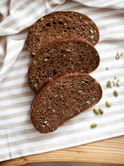 delicious sweet food flour products, the work of a professional bakery.
