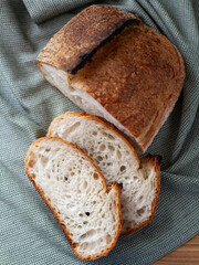 delicious sweet food flour products, the work of a professional bakery.
