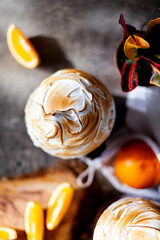 delicious sweet food flour products, the work of a professional bakery.
