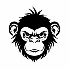 Cute Monkey SVG, Baby Monkey Svg, Cartoon Monkey Svg, Cute Monkey Clipart, Monkey Silhouette Monkey Outline Monkey Face Svg, Cute Monkey Png