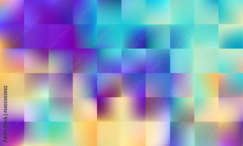 Aufkleber this is a vibrant abstract gradient background featuring a stunning blend of shades of blue and purp