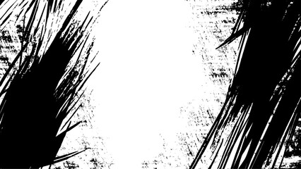 Computer designed grunge border Overlay illustration over any design to create grungy vintage effect and depth. 