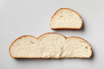 delicious sweet food flour products, the work of a professional bakery.