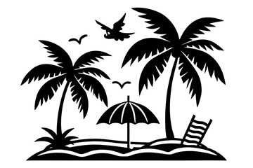 Embrace the Joyful Vibes of Sunshine, Ocean Waves, and Palm Trees with a Warm Welcome to Summer
