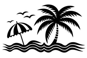 Embrace the Joyful Vibes of Sunshine, Ocean Waves, and Palm Trees with a Warm Welcome to Summer