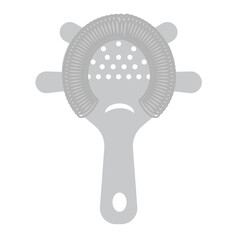 バー用品 ストレーナーのイラスト