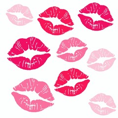 set of lips