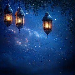 Obraz premium Eid Mubarak: Beautiful Background for the Blessed Day