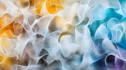 patterns with intense, swirling rainbow hues creating a hypnotic motion effect 