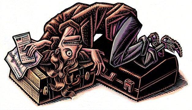 white woman in airport tries to sleep on her suitcases when she misses her flight