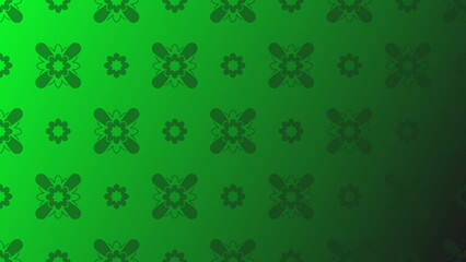 Seamless pattern designed in abstract style with gradient background