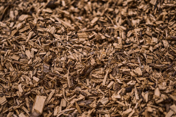 Texture made of fine wooden sawdust.