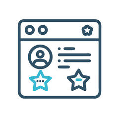 Feedback Form Icon &ndash; User Experience and Survey Symbol