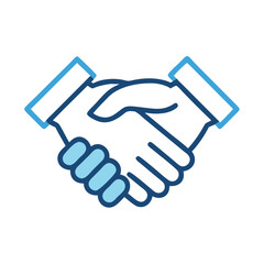 Handshake Icon – Collaboration and Partnership Symbol