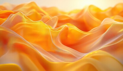 Obraz premium Golden fabric folds