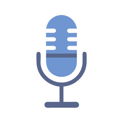 Microphone Icon &ndash; Audio Recording and Sound Capture Symbol