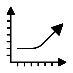 Chart Graph Data Visualization Solid Icon
