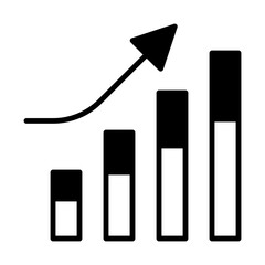 Chart Graph Data Visualization Solid Icon