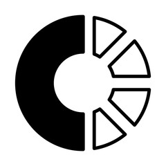 Chart Graph Business Data Visualization Icon